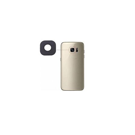 Samsung Galaxy S7 G930F İle Uyumlu Kamera Camı Tekli