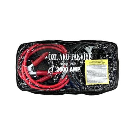 hediyelik 2000 Amp Akü Takviye Kablosu 2 m