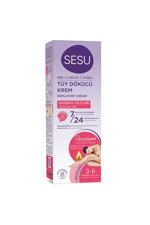 hediyelik Hassas Ciltler İçin Tüy Dökücü Krem 100 ml - HASSAS CİLTLER İÇİN 100ML
