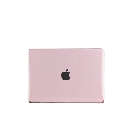 hediyelik Apple MacBook Neo Şeffaf Macbook Kapak - Pembe