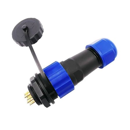 hediyelik SD-13 Tipi Su Geçirmez 6 Pin Konnektör