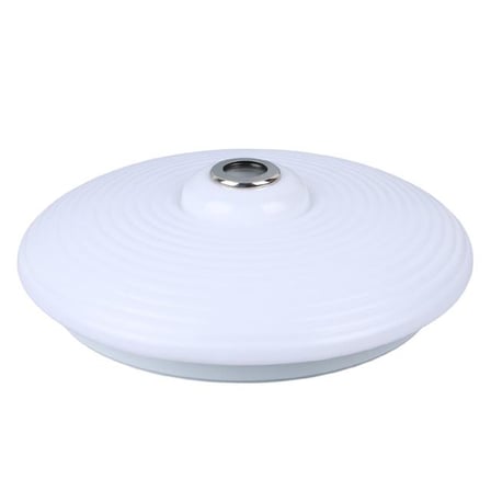 hediyelik PM-27330 Beyaz 35*10.5 Cm 24 Watt Bluetooth Hoparlörlü Tavan Aydınlatma (AL-BL303) Tornavida Hediyeli