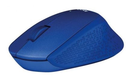 hediyelik M330 Sessız Kablosuz Usb Optik Mouse Mavi 910-004910