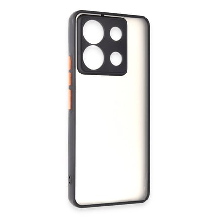 hediyelik Xiaomi Redmi Note 13 Pro 5g Kılıf Montreal Silikon Kapak - Siyah