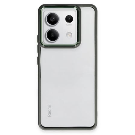 hediyelik Xiaomi Redmi Note 13 Pro 4g Kılıf Power Silikon - Koyu Yeşil