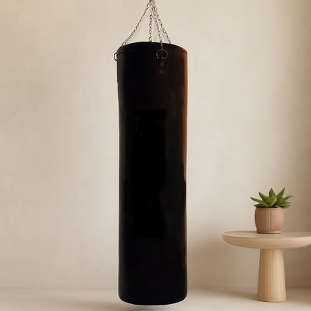 hediyelik Boks Torbası 80x30 cm Büyük - Zincirli Askılı, Kum Dolgulu
