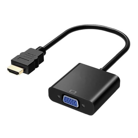 hediyelik PM-2162 HDMI TO VGA Aktif Görüntü Çevirici Dönüştürücü Adaptör Ses Çıkışsız