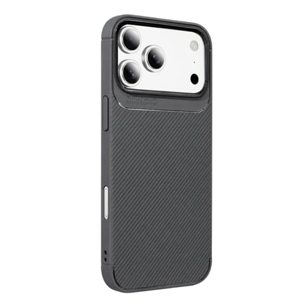 hediyelik Apple İphone 18 Pro Max Auto Focus Karbon Kapak - Gri