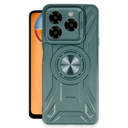 hediyelik General Mobile Era 30 Kılıf Lincoln Silikon - Koyu Yeşil