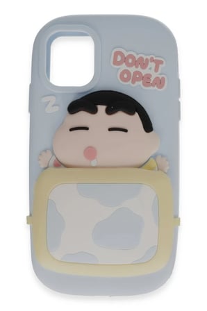 hediyelik Apple iPhone 12 Kılıf Poky Karakter Silikon Kapak - Desen 3