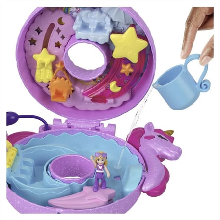 hediyelik HKV34 Polly Pocket Unicorn Temalı Oyun Seti