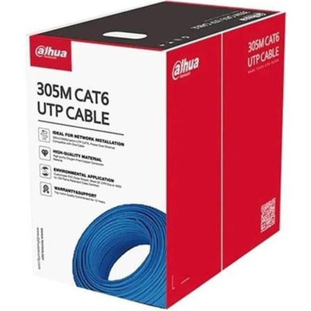 Hediyelik Pfm922İ 6Un C 305 Metre U/Utp 23Awg Cca Mavi Renk Cat6 Kablo