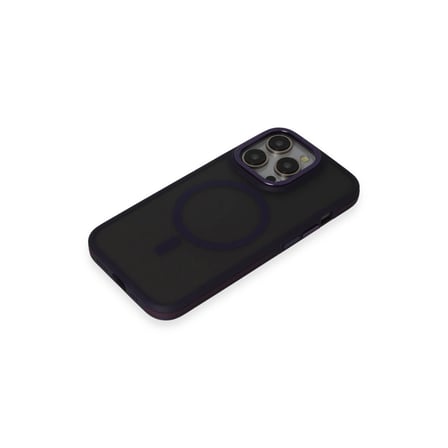 hediyelik Joko Apple İphone 14 Pro Max Kılıf Rocky Magsafe Kapak - Derin Mor