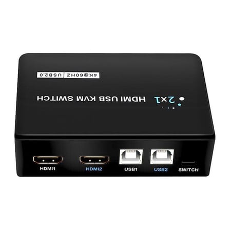 hediyelik PM-11789 4K Hdmi Usb Kvm Switch 2x1