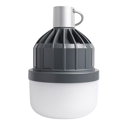 hediyelik Ledx LN-616 80 Watt TYPE-C Şarjlı Taşınabilir Asma Kancalı Kamp Çadır Lambası 6500K 1200mAh 3 Modlu ABS Malzeme