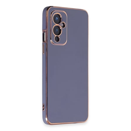 hediyelik One Plus 9 Kılıf Volet Silikon - Mavi