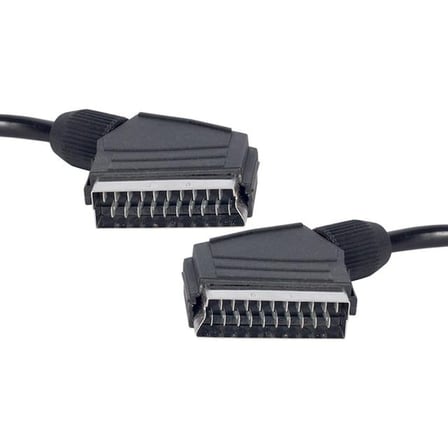 hediyelik PM-2275 1.3 Metre 9mm Poşetli Standart Scart Scart Kablo