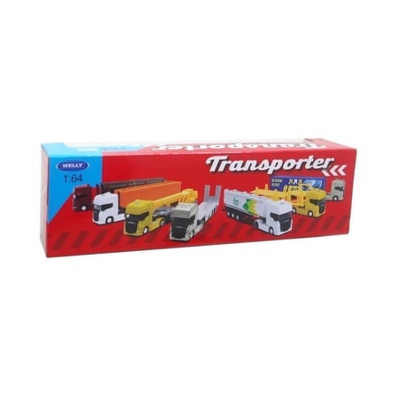hediyelik 68021SS-F-GW Welly 1 64 Scanıa R730 Traıler 48