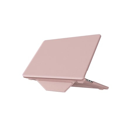 hediyelik Apple Macbook Air 15 2024 Macbook Deri Kapak - Pembe