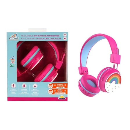 hediyelik S01002605 -sun-gle-ech-kulaklık Mikrofonlu Katlanabilir Kablosuz Gökkuşağı Resim