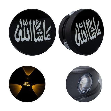 Hediyelik Pm 24451 3000K Masallah Dekoratif Led Duvar Aplik