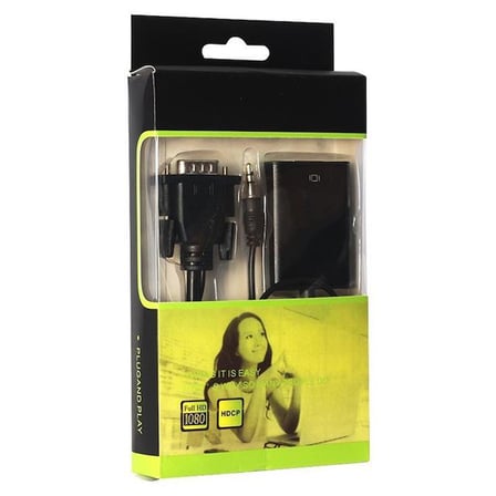 hediyelik PM-18637 VGA To HDMI Dönüştürücü Kablo