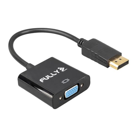 hediyelik Fully G-539 10 Cm Display Port Erkek To Vga Dişi Çevirici Kablo
