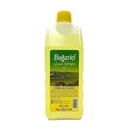 hediyelik 950 ml Kolonya Koruma Kilitli Kapak