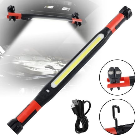 hediyelik GS-2080 40W 4000 Lümen Mıknatıslı Şarjlı LED Çalışma ve Tamir Lambası