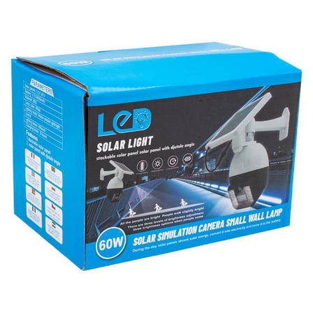 hediyelik T-30 Solar Panelli Hareket Sensörlü Ledli Maket Kamera