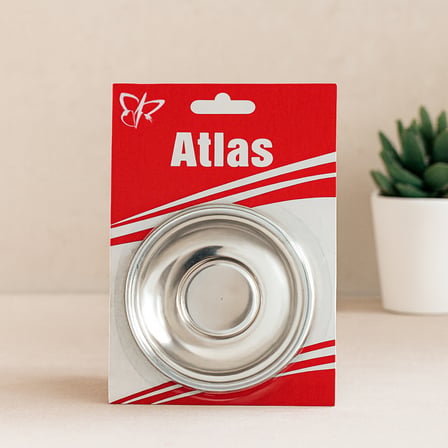 hediyelik 6'lı Metal Çay Tabağı Seti