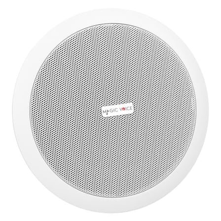 hediyelik MagicVoice TPI-351 6’’ (16 CM) Hat Trafolu Alçıpan/Asma Tavan Tipi Hoparlör (6W RMS - MP3 USB Uyumlu) - Beyaz