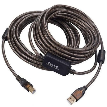 hediyelik PM-29486 Şeffaf Chipset 10 Metre Usb 2.0 Yazıcı Kablosu