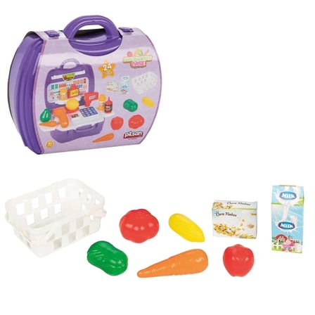 hediyelik 03 563 Çantalı Market Seti -Pilsan Oyuncak