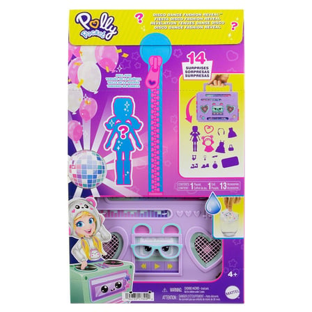 hediyelik HRD65 Polly Pocket Radyo Temalı Moda Eğlencesi Oyun Seti