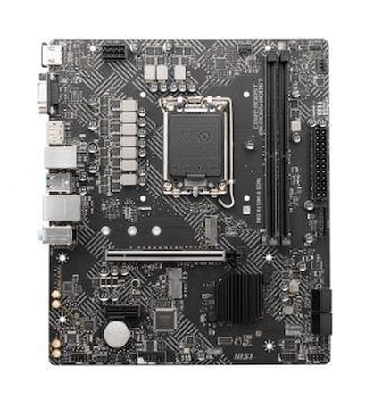 hediyelik Pro H610M-G DDR4 3200MHZ 1XVGA 1XHDMI 1XDP 1XM.2 Usb 3.2 Matx 1700P (12./ 13. Ve 14. Nesil İşlemci Uyumlu)
