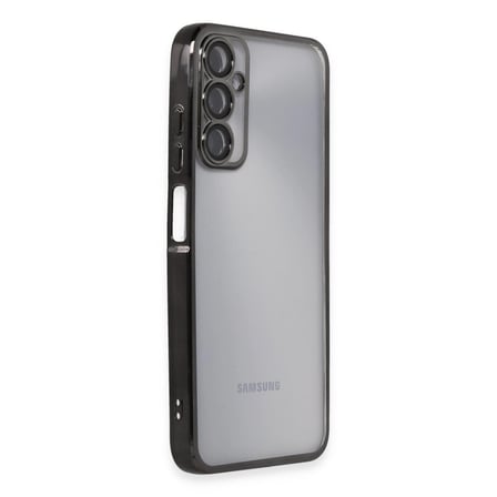 hediyelik Samsung Galaxy A05s Kılıf Razer Lensli Silikon - Siyah