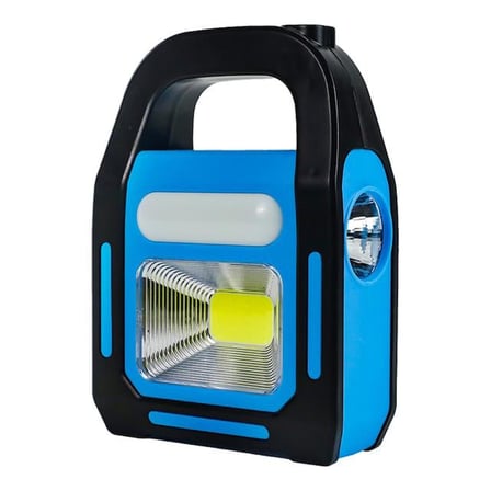 hediyelik HB-9707A-2 3 Kademeli USB Çıkışlı Şarjlı Taşınabilir Solar Lamba