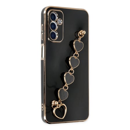 hediyelik Samsung Galaxy M23 Kılıf Esila Silikon - Siyah