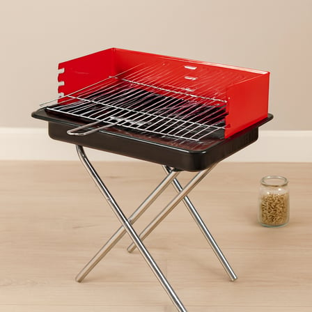 hediyelik 40 cm Portatif Ayaklı Mangal (Lüks Pervazlı)