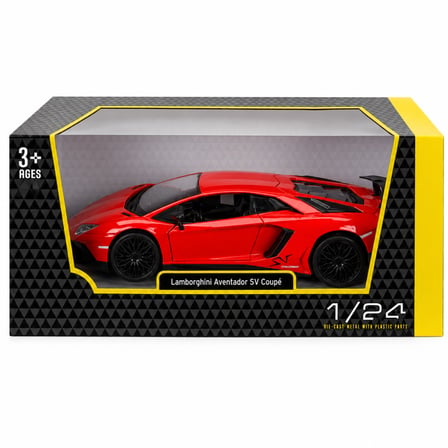 hediyelik 21079 1 24 Aventador Sv Coupe Krmz
