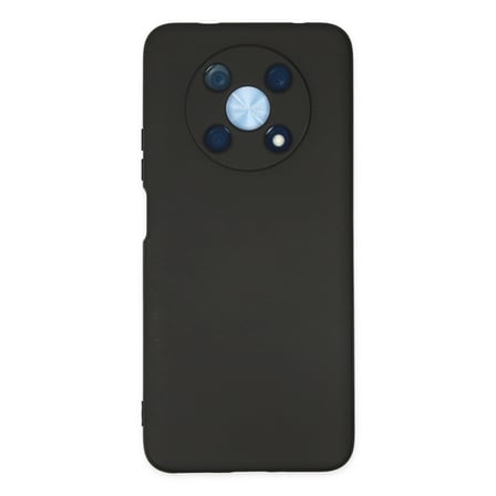 hediyelik Huawei Nova Y90 Kılıf Nano İçi Kadife Silikon - Siyah