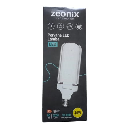 hediyelik Zeonix 40w 3 Kanatlı Pervane Ampul