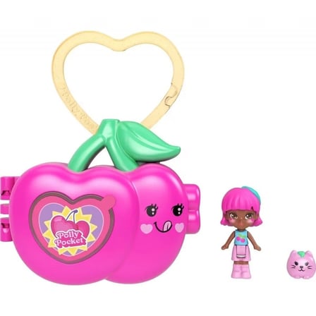 hediyelik JKC86 Polly Pocket - Meyve Temalı Sürpriz Set