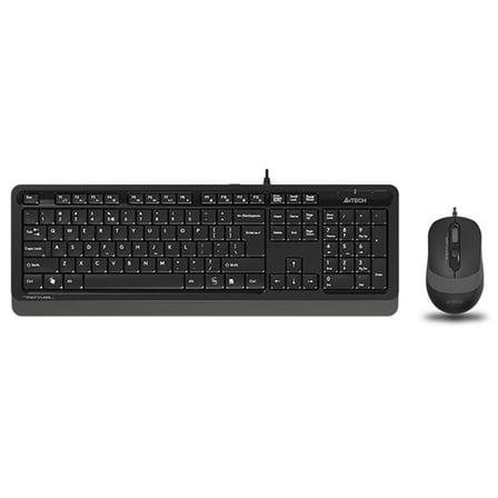 hediyelik F1010 Q Usb Gri Mm Kablolu Klavye Mouse Set
