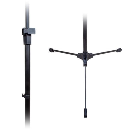 hediyelik Magicvoice MV-2475 Profesyonel Tripod 1000 Mm-1760 Mm Ayarlanabilir Mikrofon Boy Sehpası
