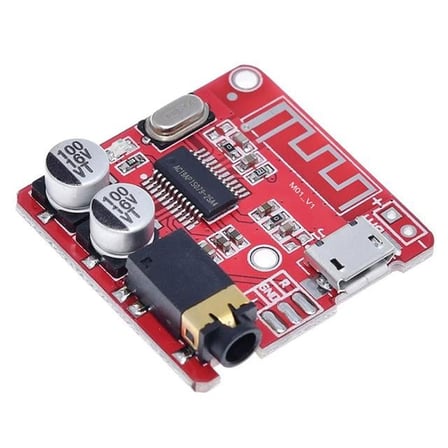 hediyelik Magicvoice M01 Bluetooth 5.0 Ses Alıcı Modülü Kartı 3.7V AUX Çıkışlı
