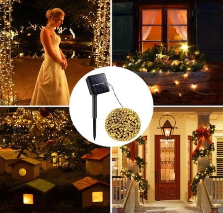 hediyelik 11m 100 Led Gün Işığı Solar Mz-66 Ve Mz-321