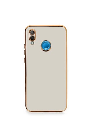 hediyelik Huawei P20 Lite Kılıf Volet Silikon - Beyaz
