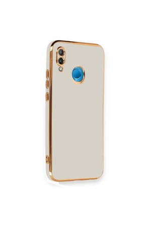 hediyelik Huawei P20 Lite Kılıf Volet Silikon - Beyaz